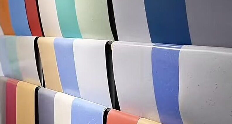 Optical brightener for PVC flooring